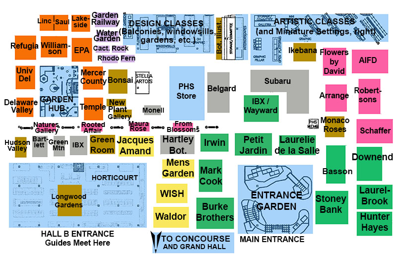 show floor map